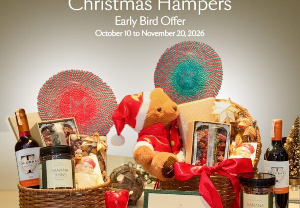 The Manila Hotel Offers 30% Off Christmas Hampers